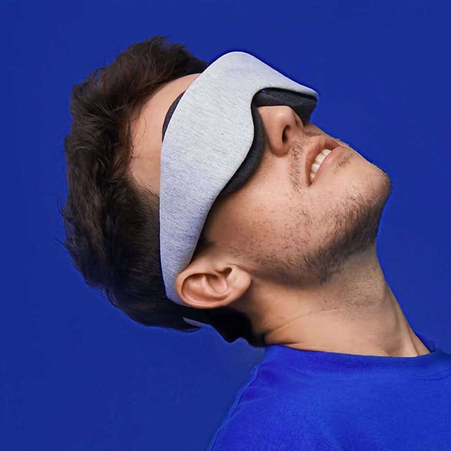 3D Contoured Sleep Mask for Total Darkness