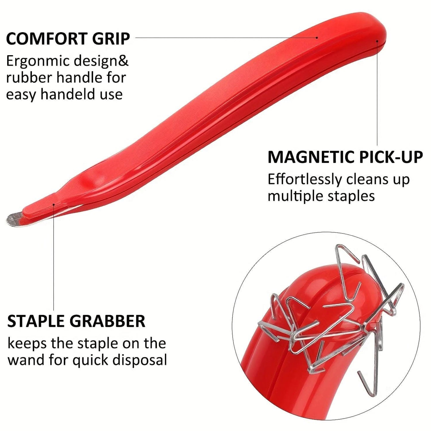 Premium Magnetic Staple Remover Tool for Office