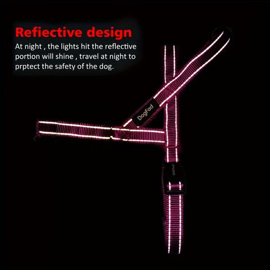 Reflective No-Pull Adjustable Dog Harness for All Sizes