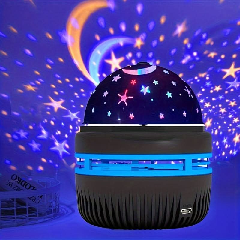 USB-Powered Star Projection Night Light
