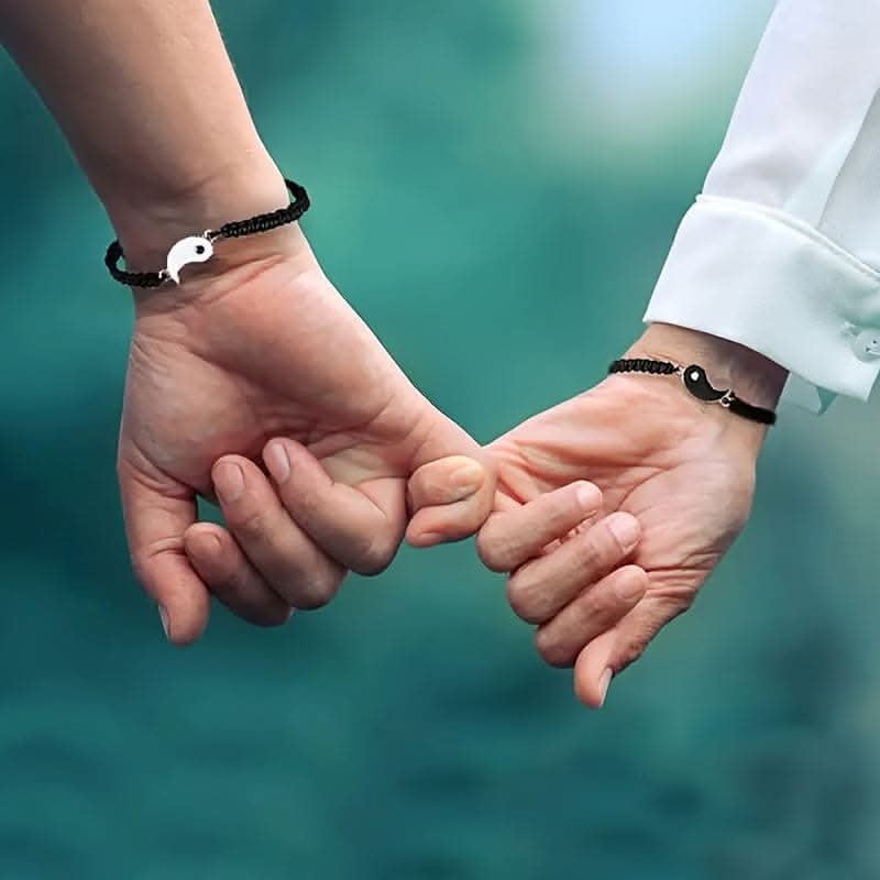 Elegant Yin Yang Best Friend Bracelets – 2 Pcs. Set