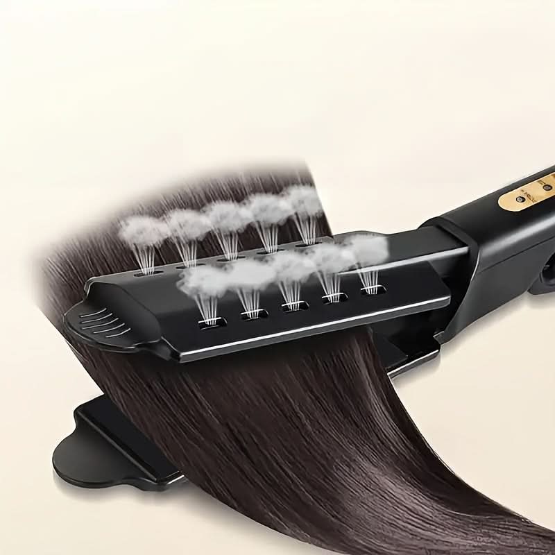 4-Speed Hair Straightener & Curler – Dual Purpose Flat Iron