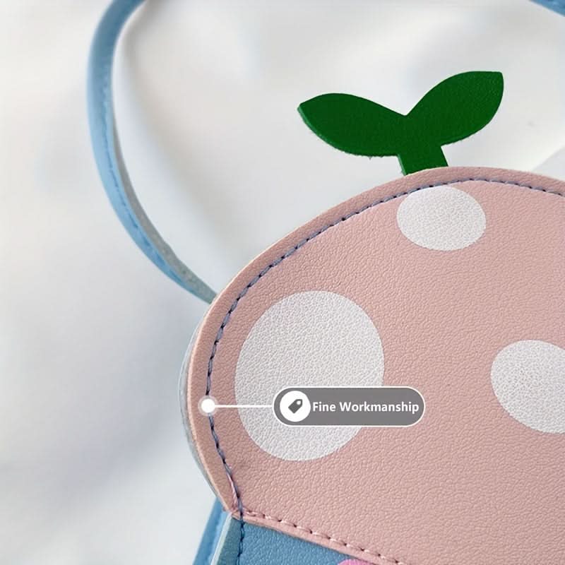 Mushroom-Shaped Crossbody Bag for Kids