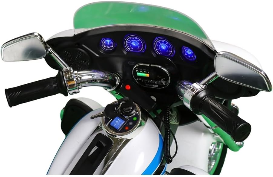 Police Style Battery Operated Ride On Bike