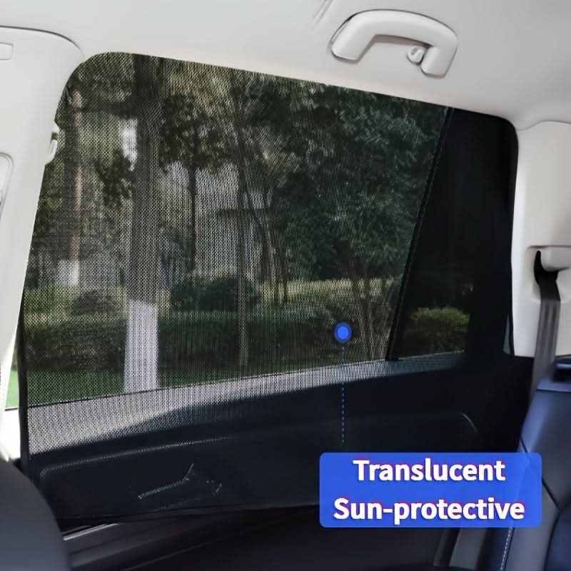 Magnetic Car Window Sunshades – UV Blocker Panels