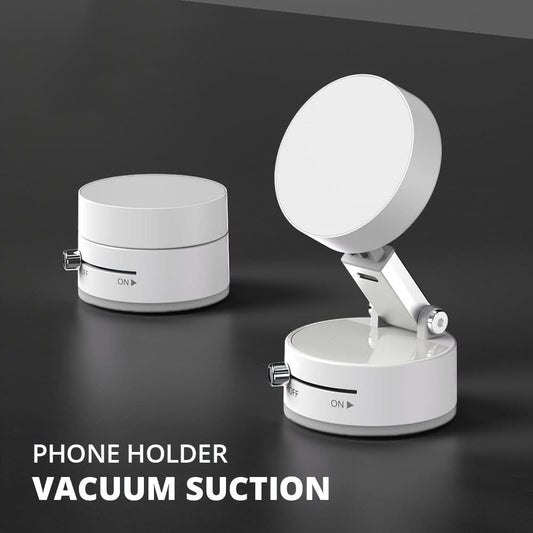 Magnetic Suction Phone Holder-Foldable Vacuum Mount