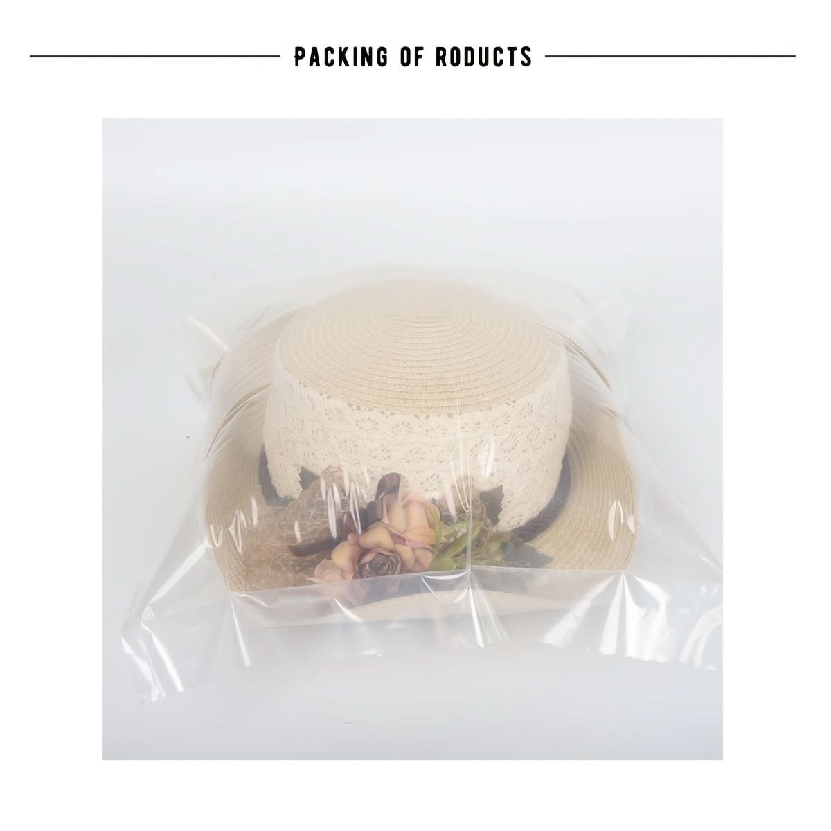 Women's Straw Fedora Hat with Rose Detail – Breathable Sun Protection