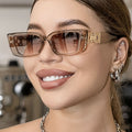 Women's Cat-Eye Glasses - Anti-Reflective Polycarbonate Frame