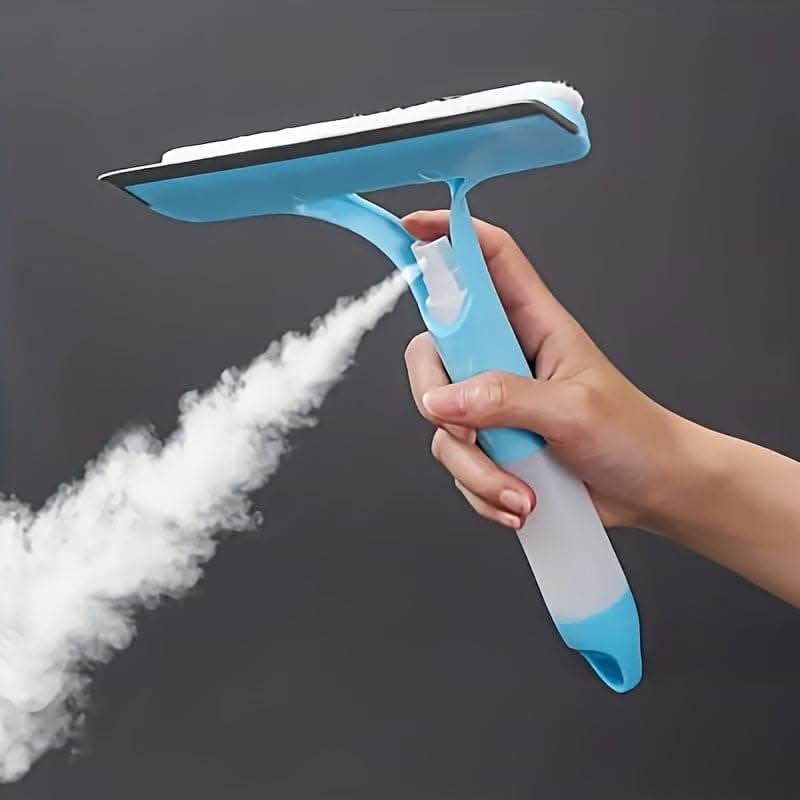 3-in-1 Glass Wiper Scraper Squeegee Spray