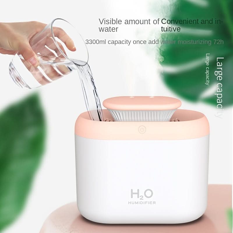 USB Humidifier with 7-Color Night Light