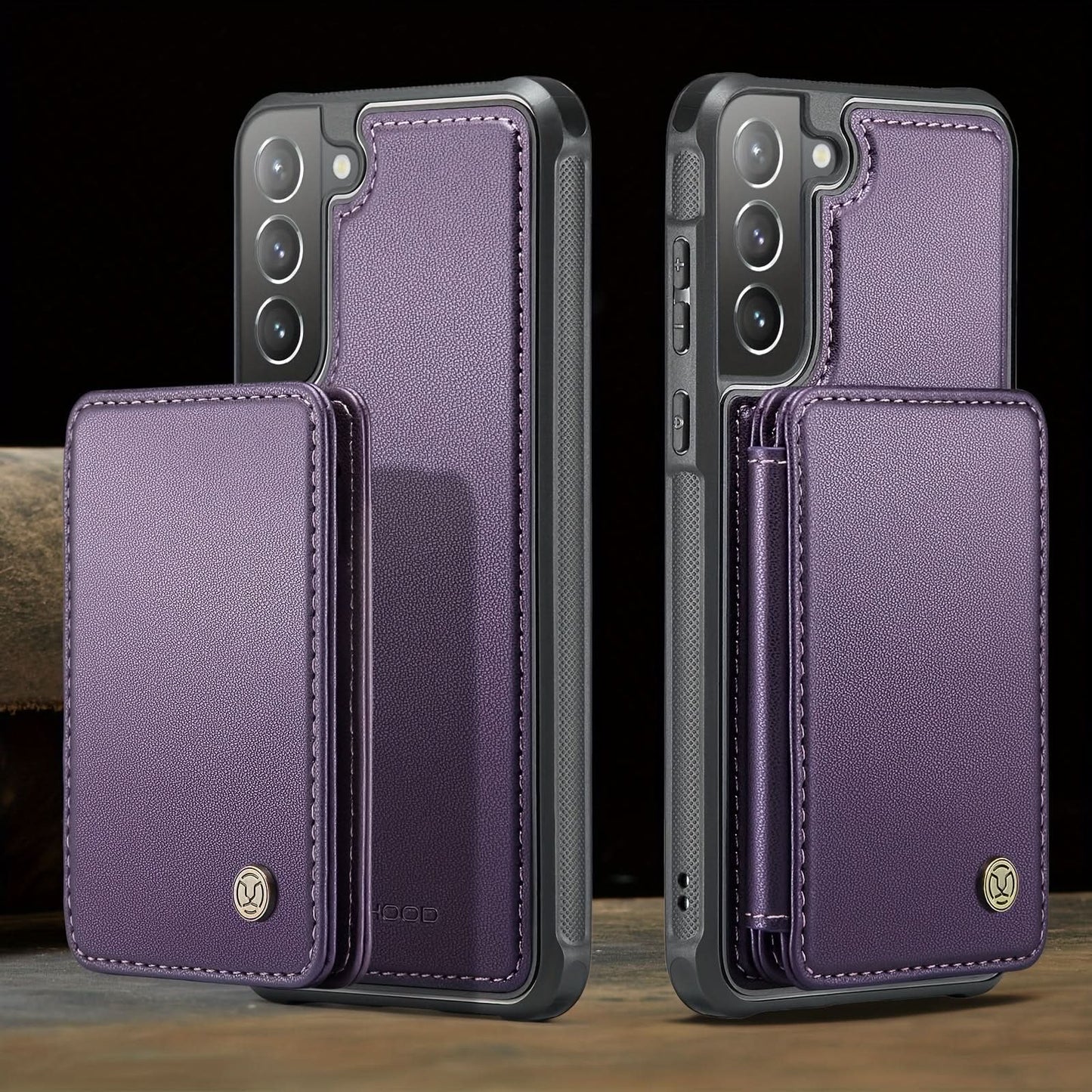 RFID Blocking 2-in-1 Detachable Wallet Case for Samsung Galaxy S23 Ultra