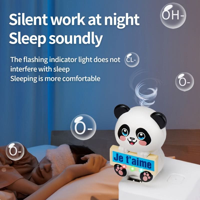 Cute Animal USB Car Air Purifier – Negative Ion Odor Eliminator
