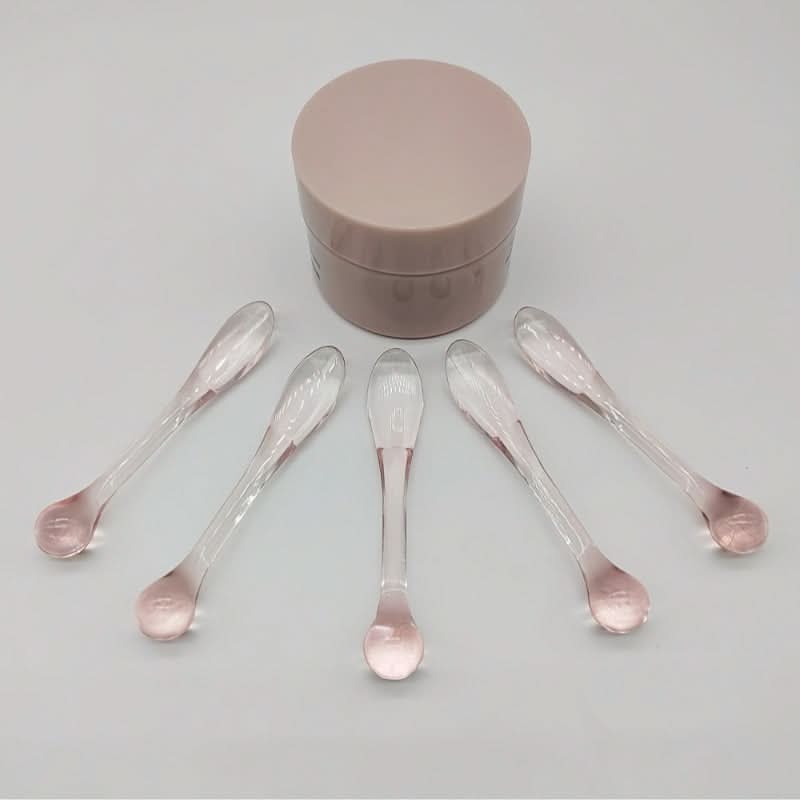 2pcs Cosmetics Scraper & Stirring Spoon Set