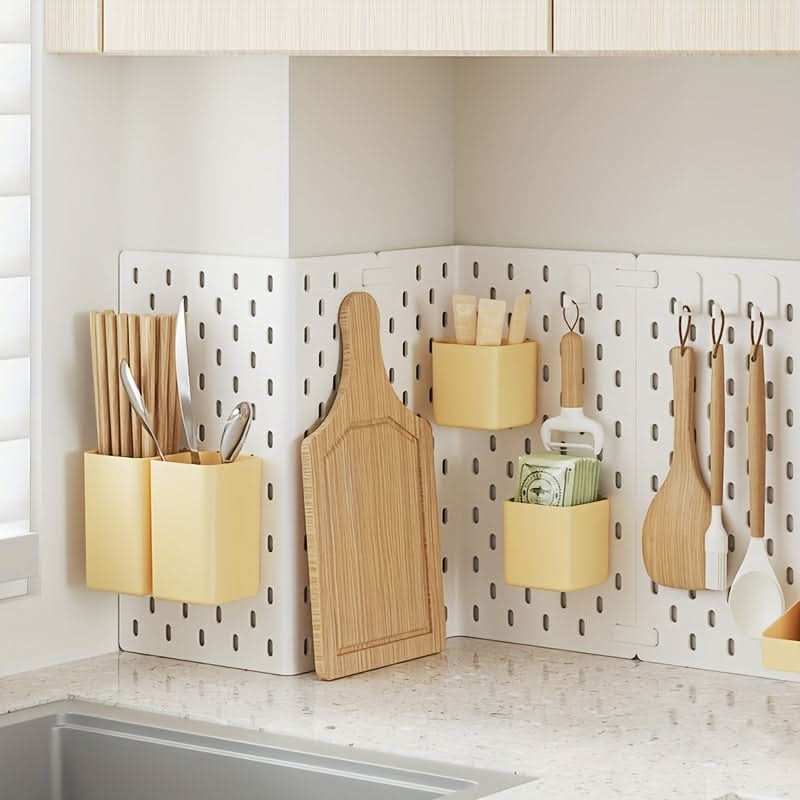 Wall-Mounted Desk Organizer Set