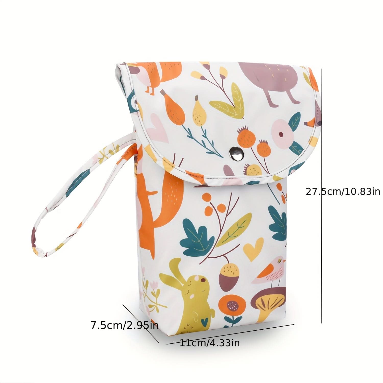 Portable Diaper Storage Bag – Durable Polyester Organizer for Diapers & Wet Wipes