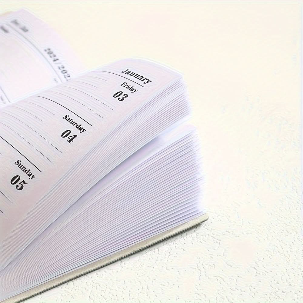 5-Pack 2025 Mini Pocket Planners – A7 Faux Leather