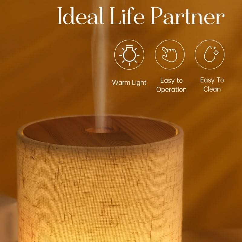 Textured Fabric USB Air Humidifier & Diffuser
