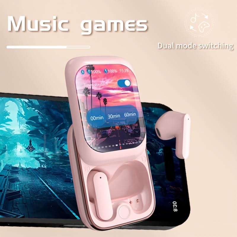 1 Pc Wireless Earbuds with Touch Control, Noise Cancellation