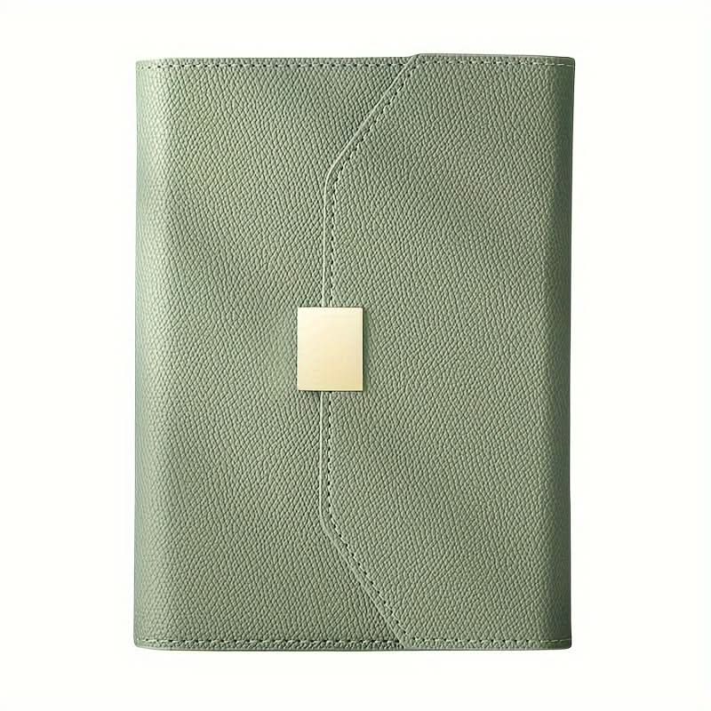 A5 Tri-Fold Business Notebook – Stylish Matte Journal with Plain Ruling