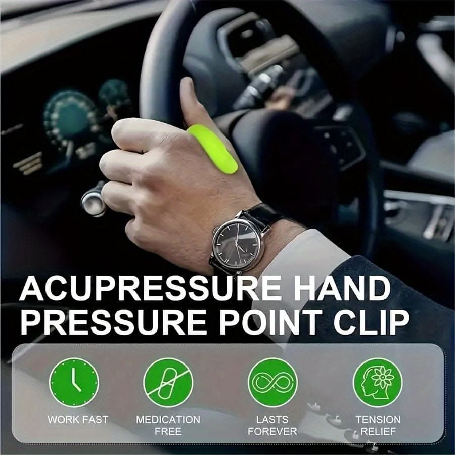 Acupressure Thumb Massage Clip – Tension Relief Tool