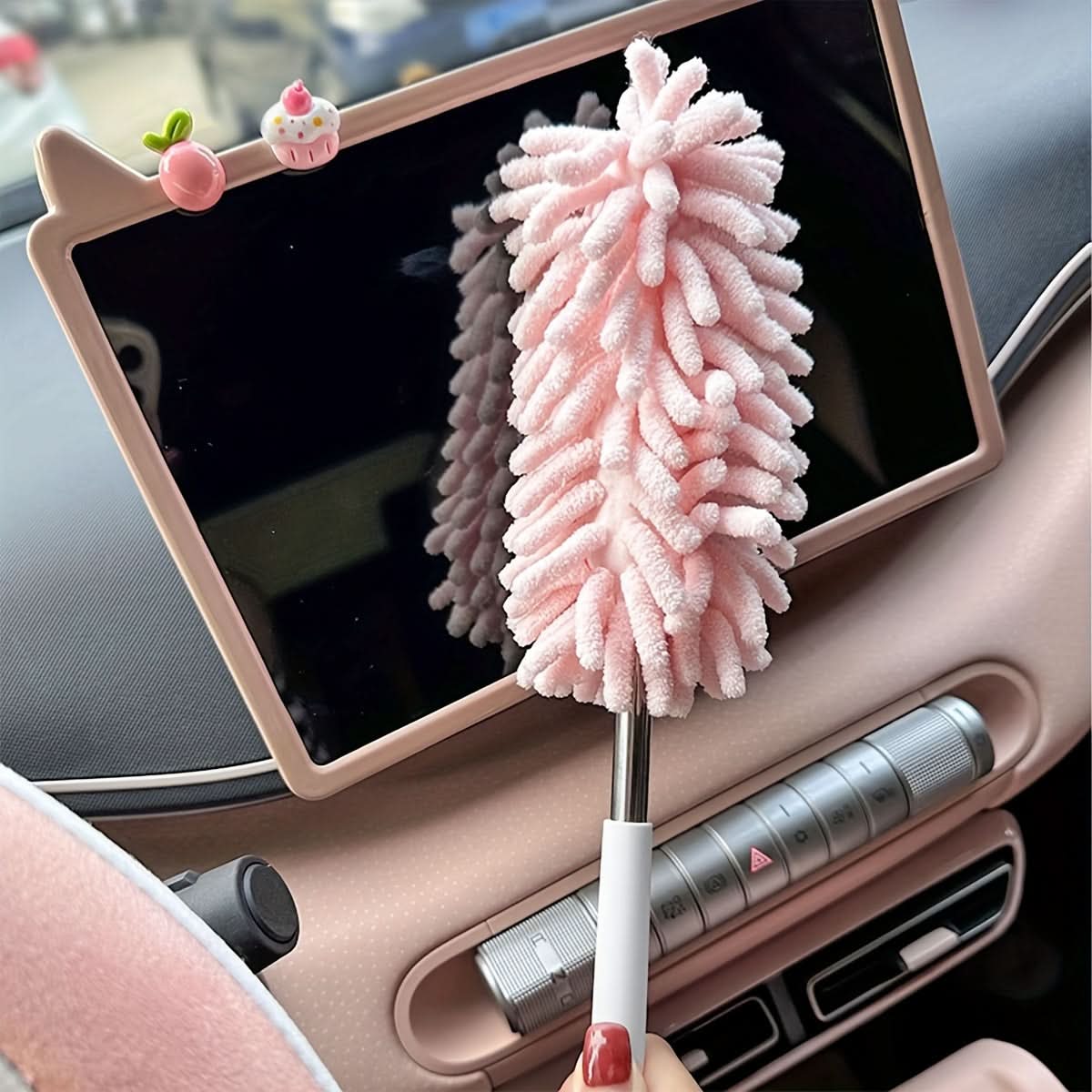 Mini Extendable Microfiber Car Dusting Brush