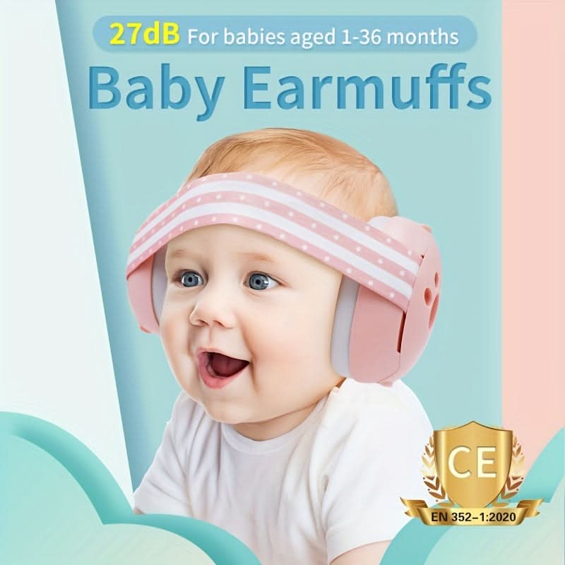 Baby Noise Cancelling Headphones – Hearing Protection Earmuffs for Infants & Toddlers