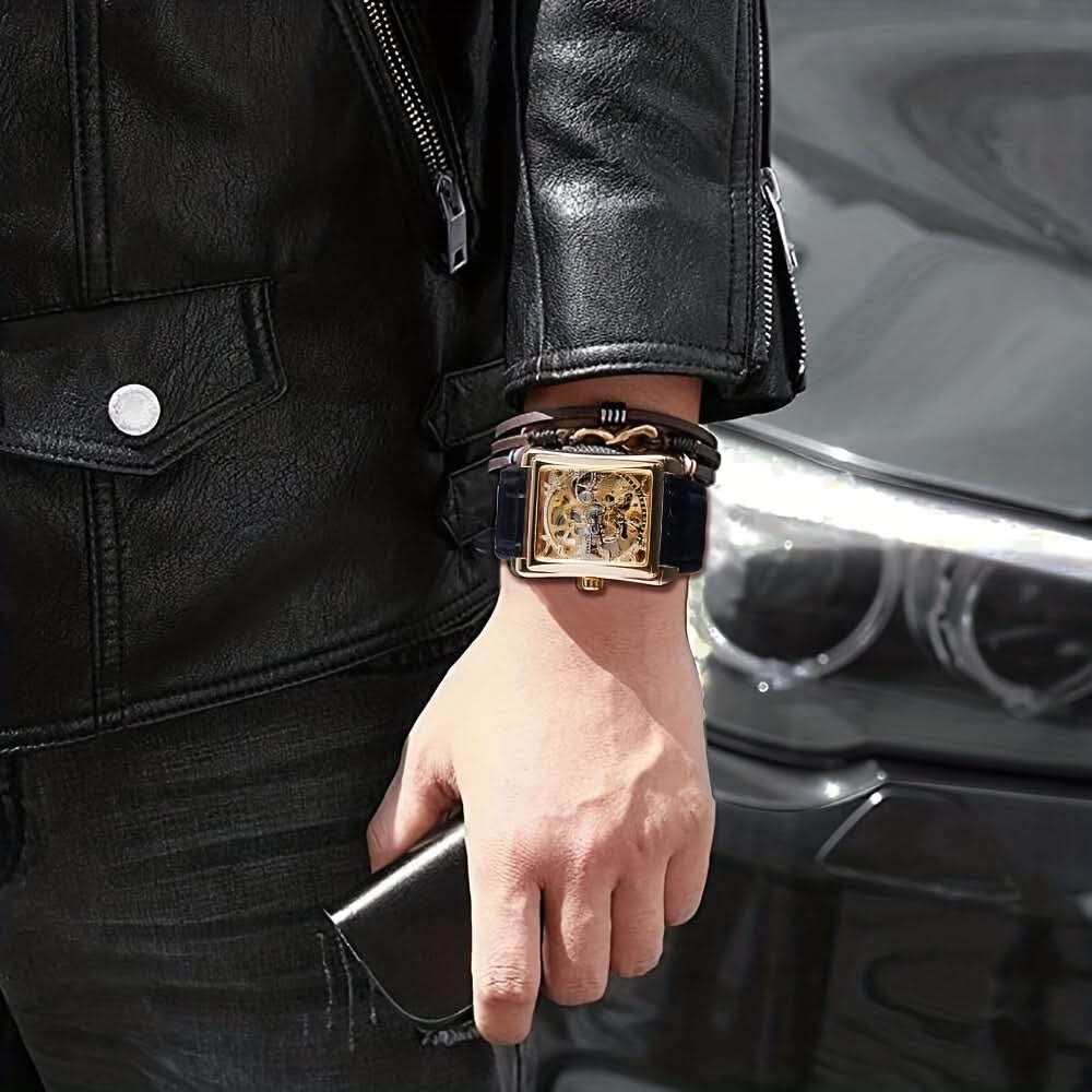 Men’s Luxury Skeleton Mechanical Watch