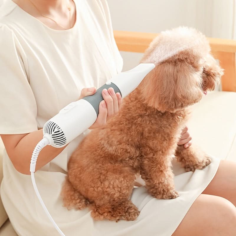 Quiet Pet Grooming Dryer with Brush