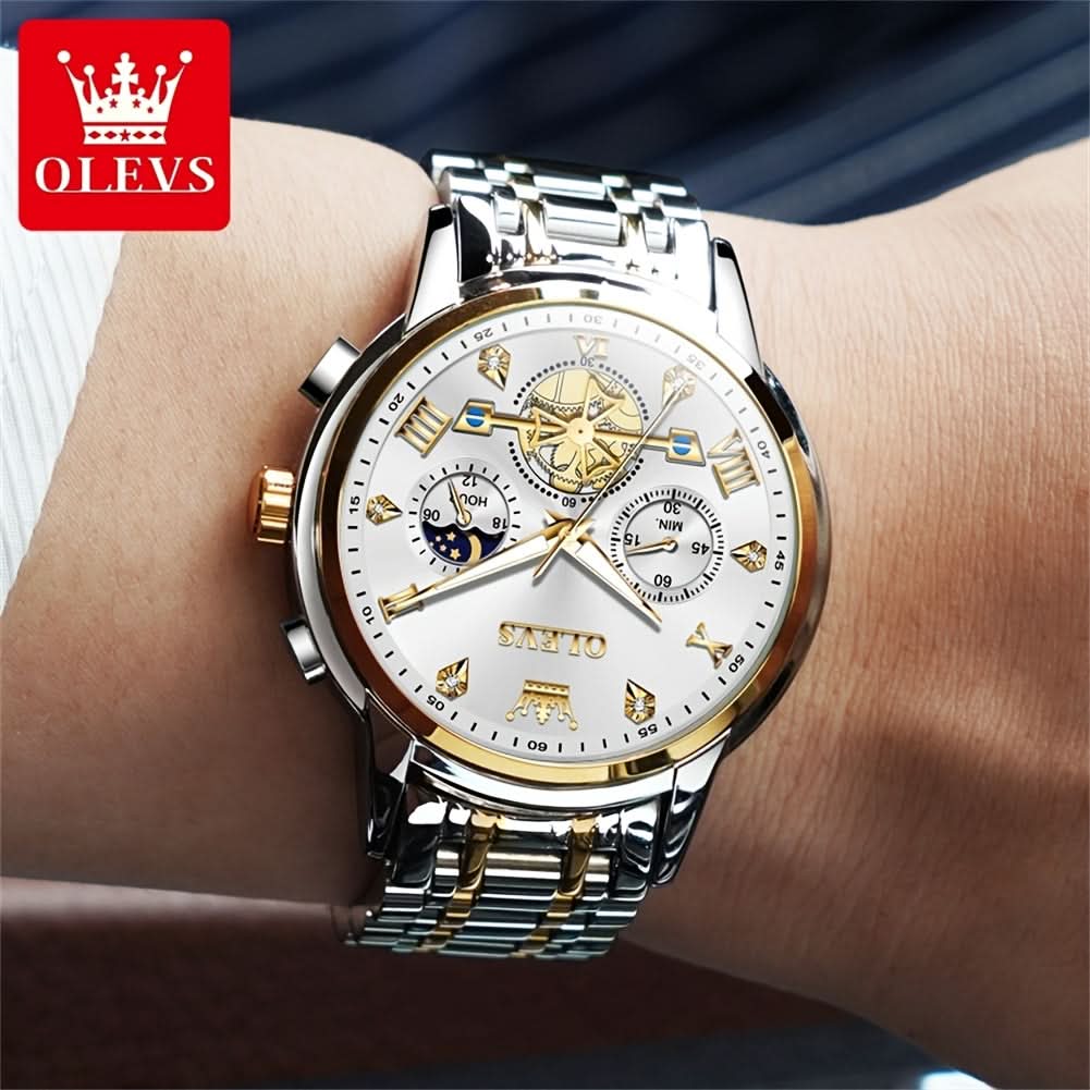 Men's Square Fashion Watch for Everyday Wear
