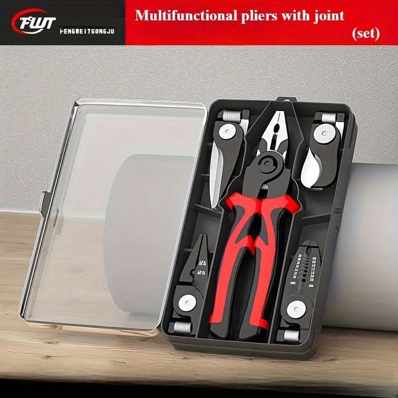 5-In-1 Multi-Pliers Set for Electrical Work