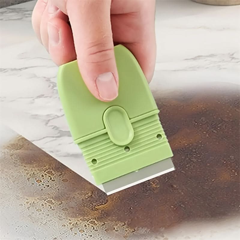 Mini Spatula Scraper with Protective Cover – Double-Ended Portable