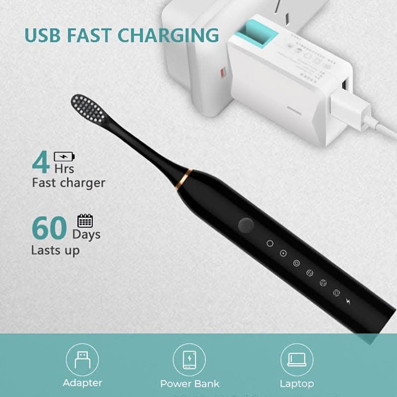 Advanced Sonic Electric Toothbrush –  USB Rechargeable