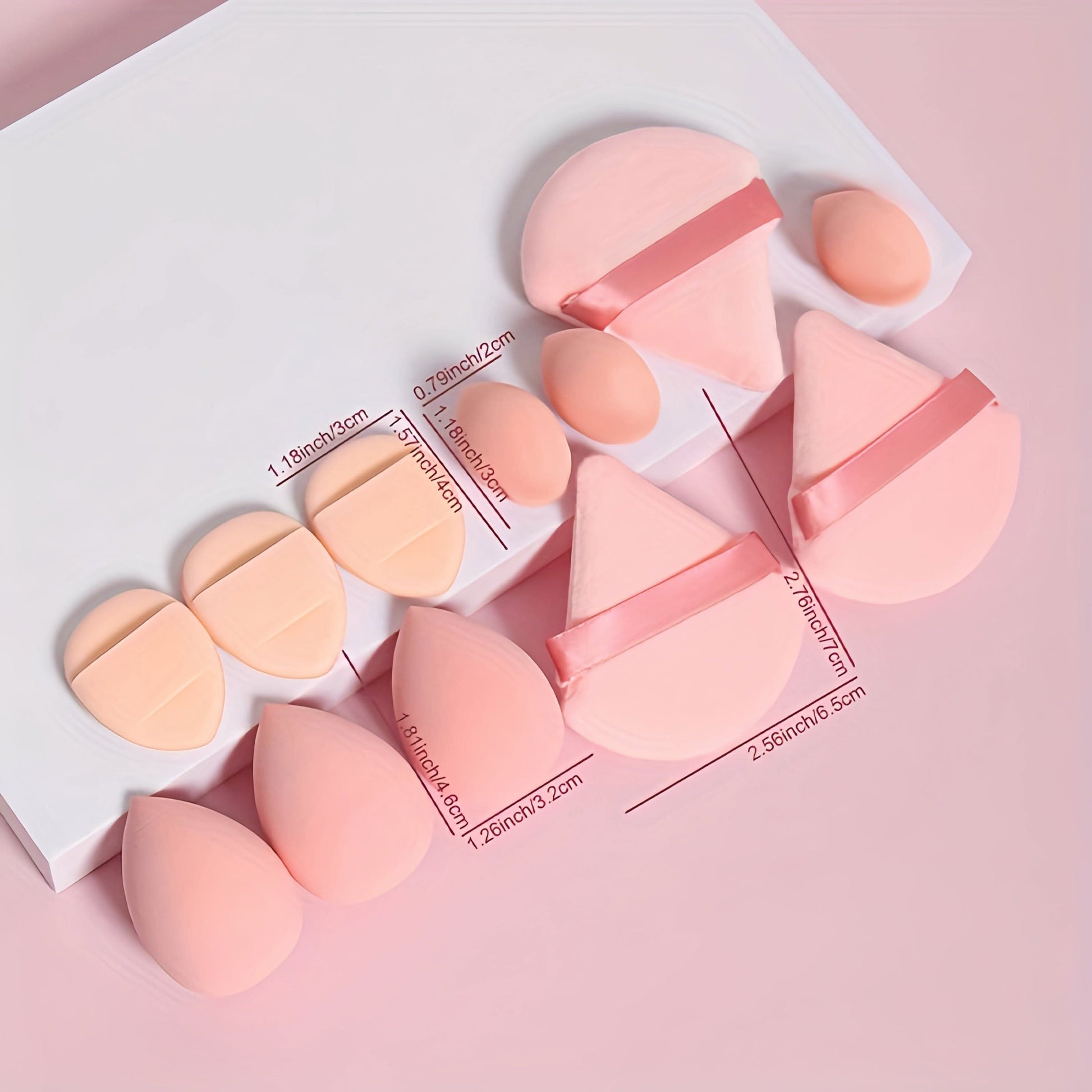 Pack of 12 All-Purpose Makeup Sponge