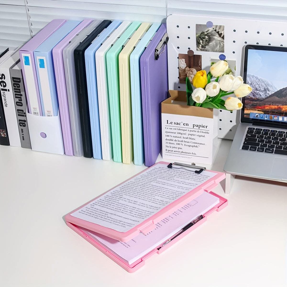 Large Capacity A4 File Storage Box
