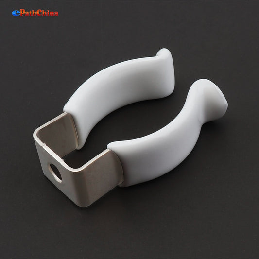 10-Pack T8 Stainless Steel U-Clip Brackets for Fluorescent LED Bulb Installation