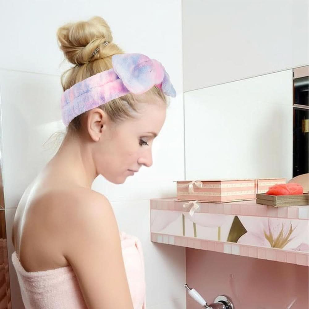 6-Pack Soft Makeup Headbands for Women
