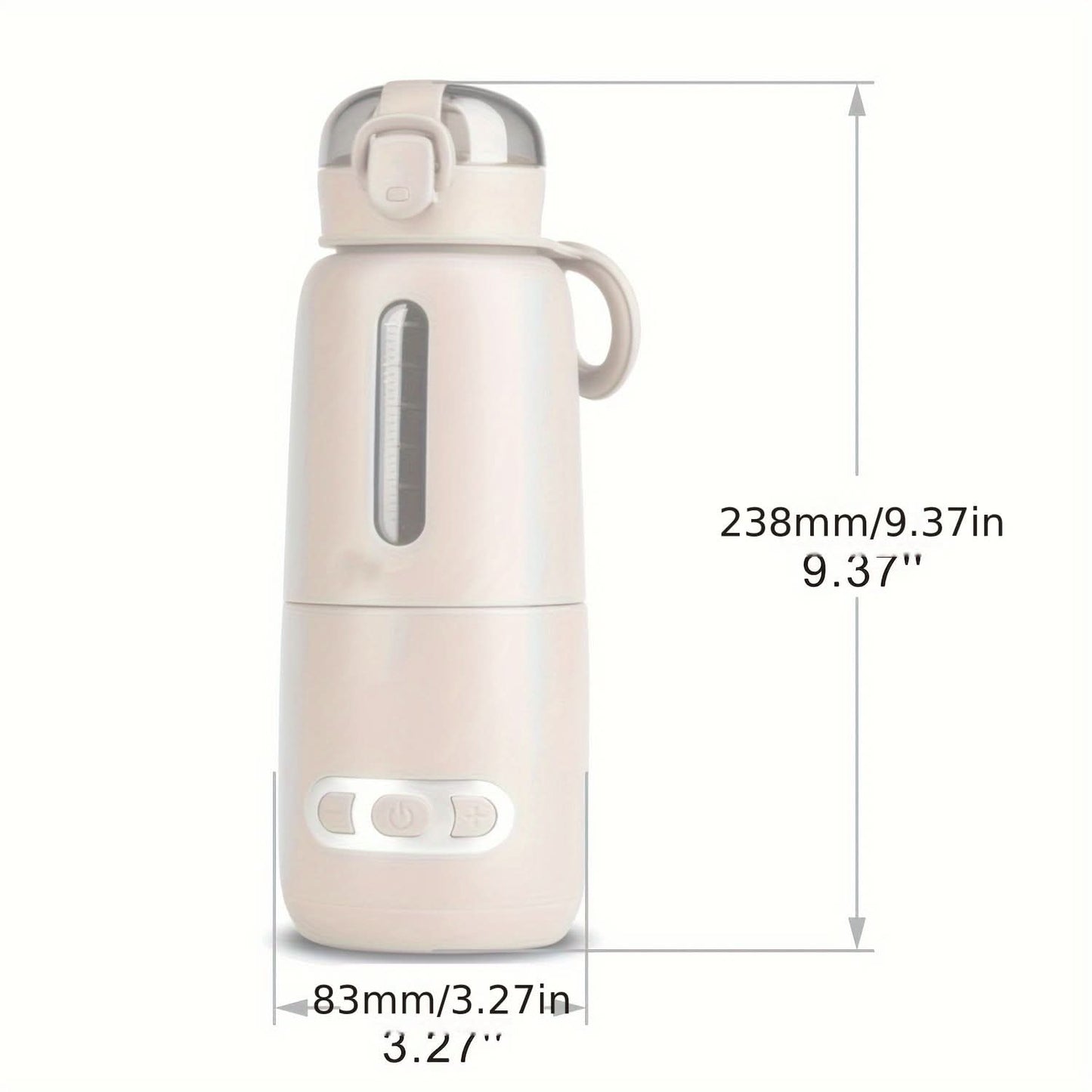 Rechargeable 2-in-1 Bottle Warmer and Sterilizer