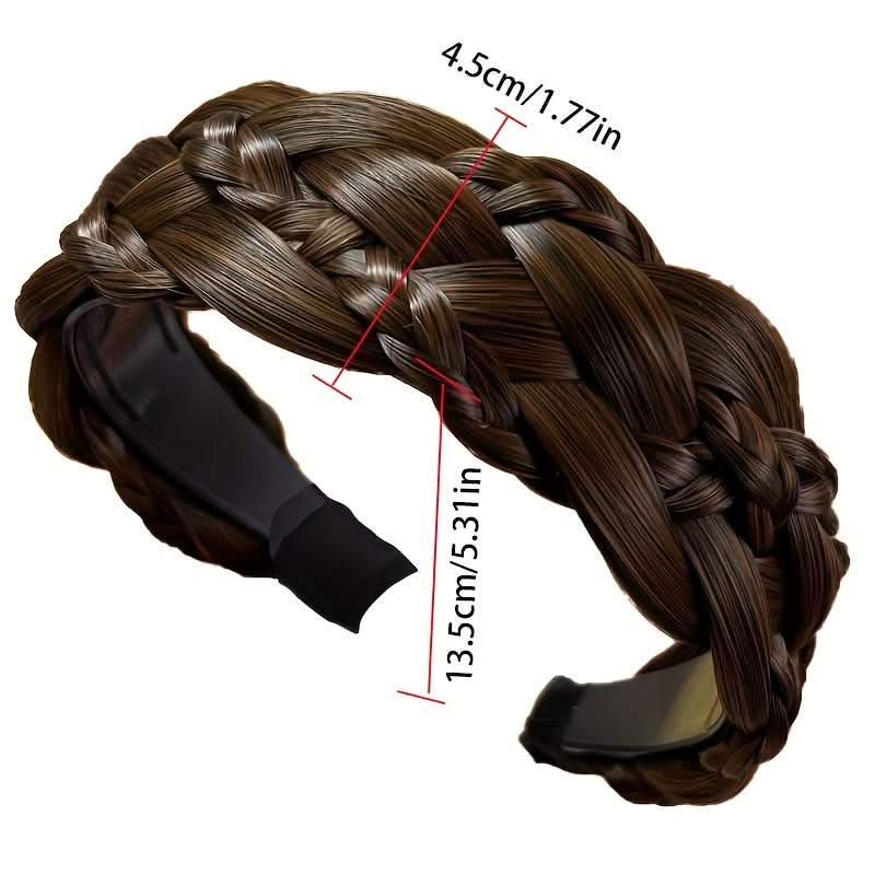 Chic Braided Headband for Women - Stylish Accessory