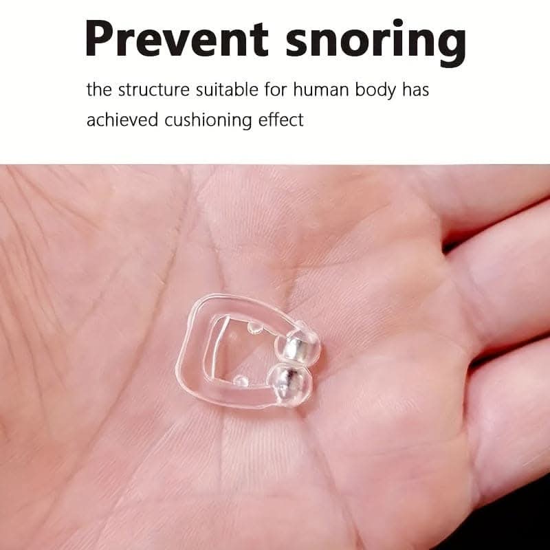 Pack of 3 Silicone Anti-Snoring Device Set for Better Sleep