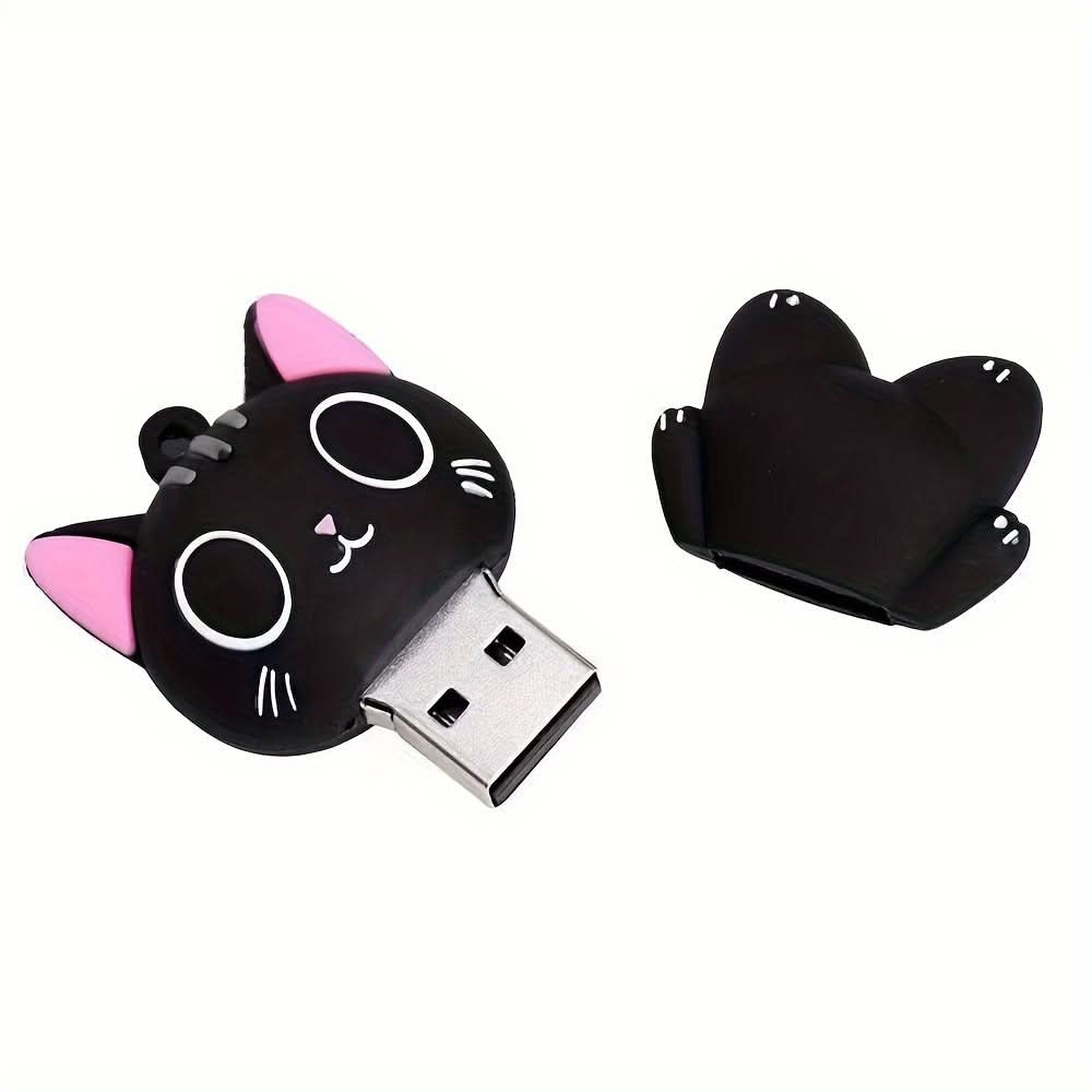 128MB Cat-Shaped USB 2.0 Flash Drive