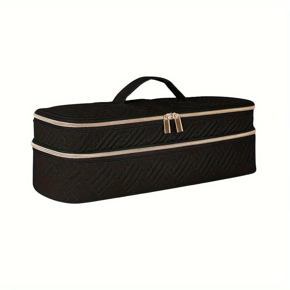 Large Capacity Travel Makeup Bag – For Hair Tools & Beauty Essentials