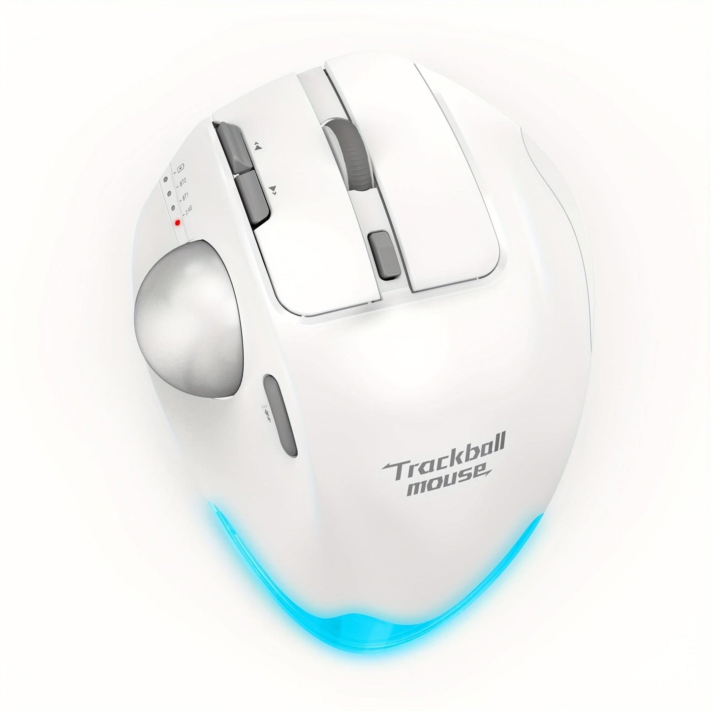 Dual Mode Wireless Trackball Mouse - 2.4G & Bluetooth