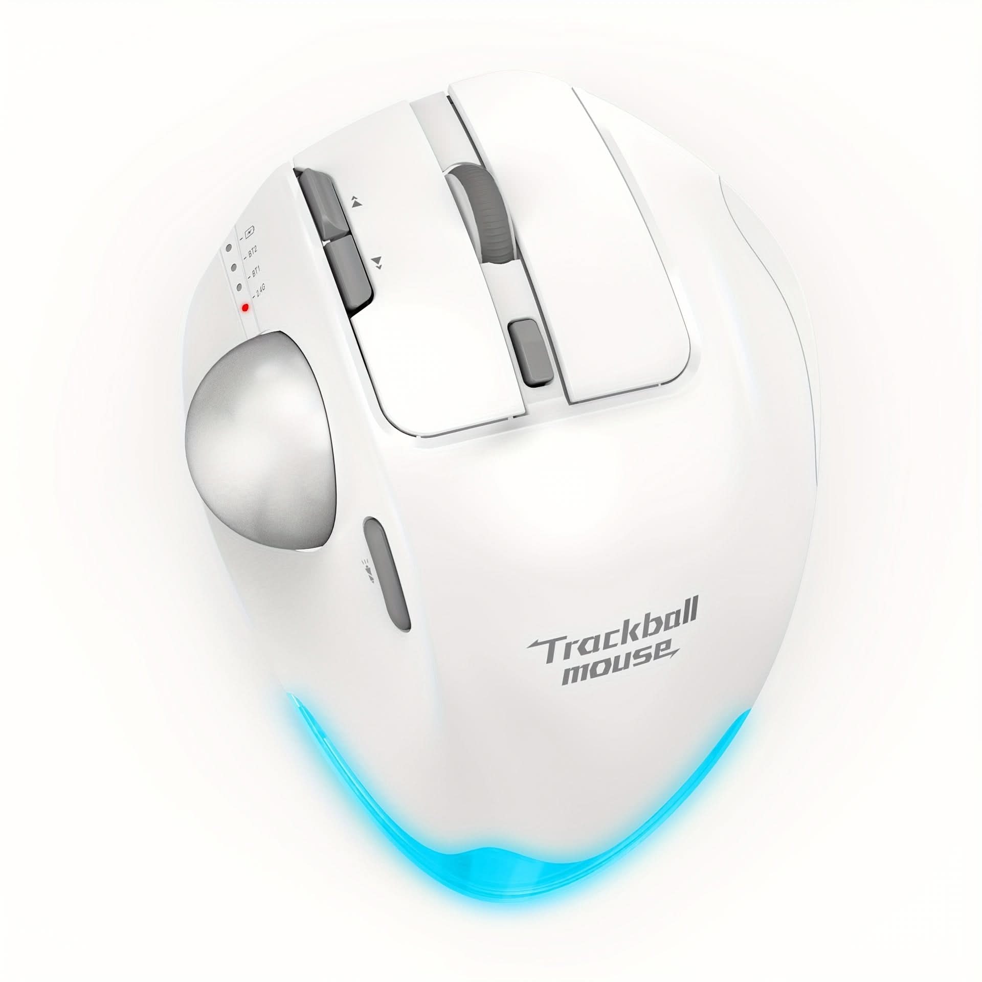 Dual Mode Wireless Trackball Mouse - 2.4G & Bluetooth