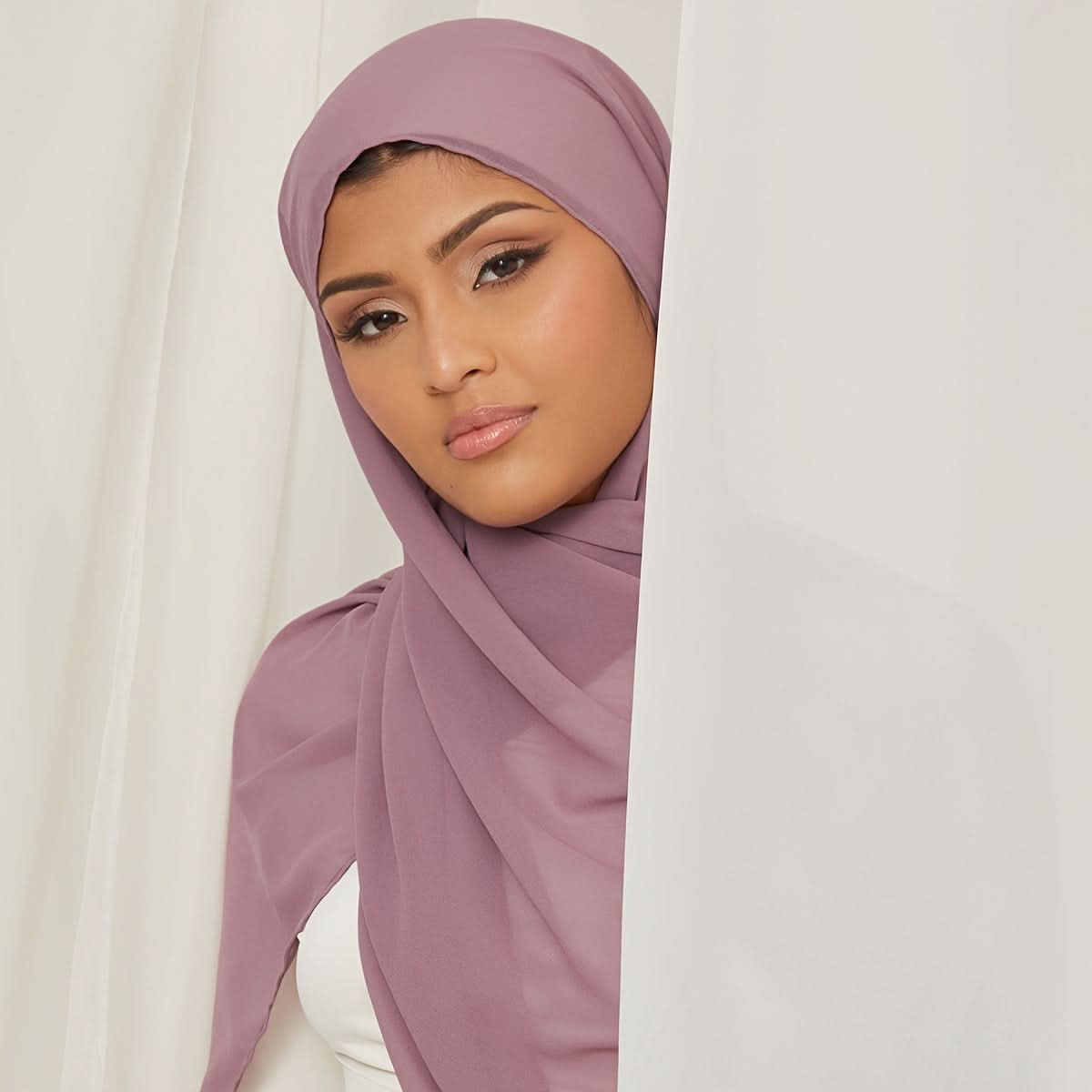Elegant Women's Chiffon Scarf Shawl Wrap