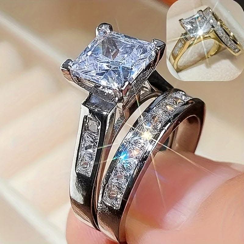 2 pcs. Enchanting Couple Ring Set