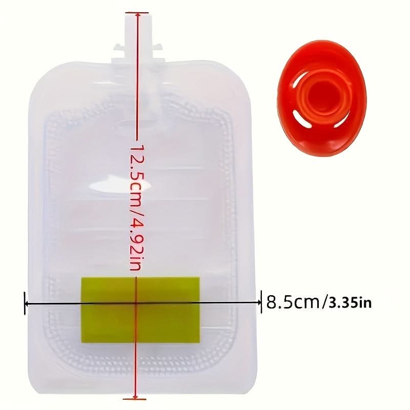 10-Pack Manual Baby Food Supplement Storage Bags