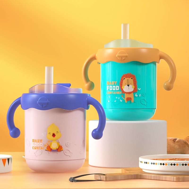 250ml Stainless Steel Sippy Cup for Toddlers