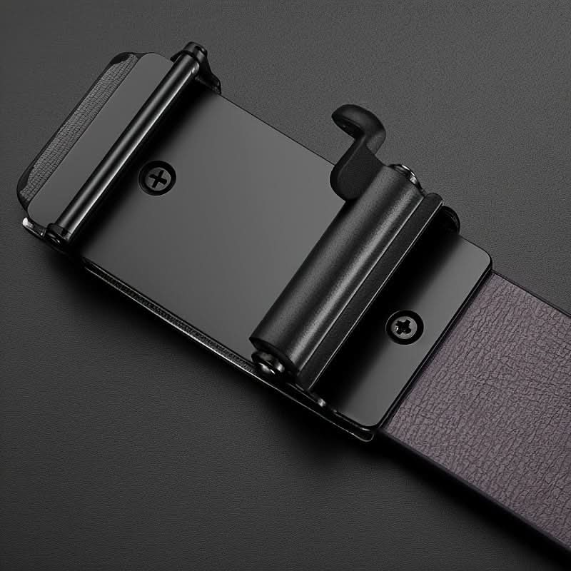 Men’s PU Leather Belt with Automatic Buckle