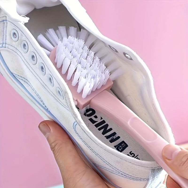 Multi-Angle Plastic Shoe Cleaning Scrub Brush