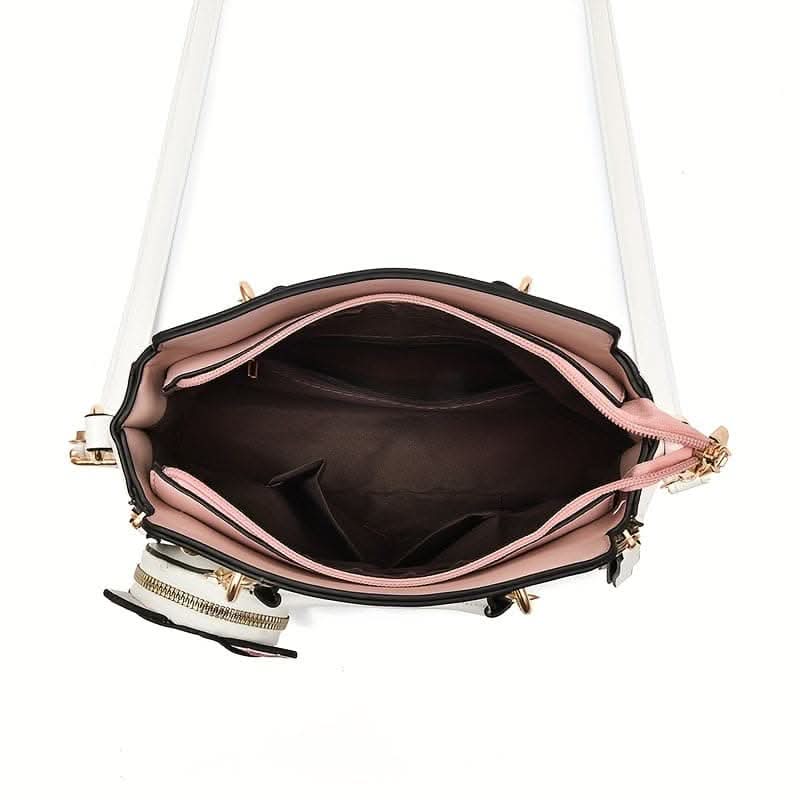 Versatile Faux Leather Shoulder & Crossbody Purse For Women